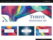 Tablet Screenshot of melissakalt.com
